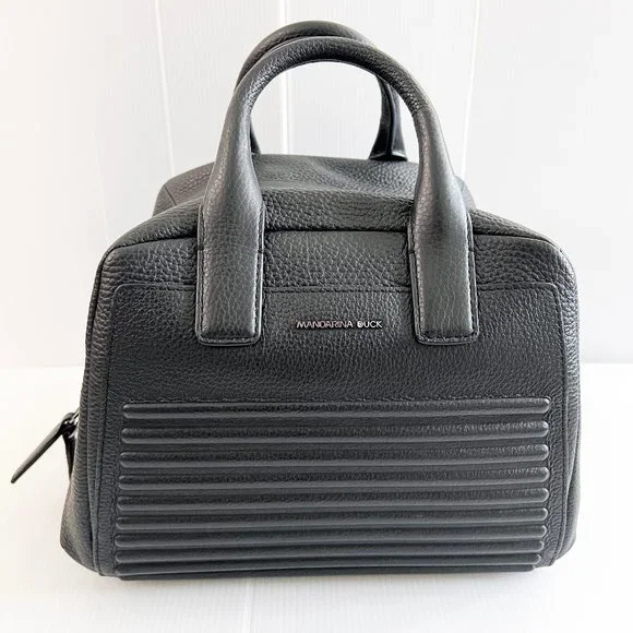 Mandarina Duck | Bags | Mandarina Duck Icon Leather Bag Small Nwt 